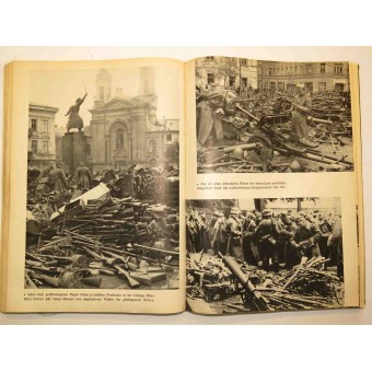 De grote Duitse campagne tegen Polen. Propaganda boek met tientallen fotos. Espenlaub militaria